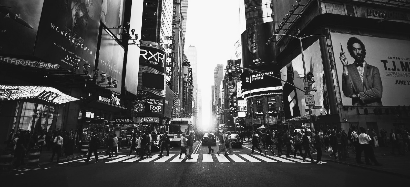New York, Times Square Manhattanhenge